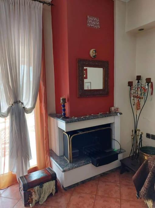 Όμορφο, Άνετο Ζεστά Διακοσμημένο Διαμέρισμα Thermi Bagian luar foto