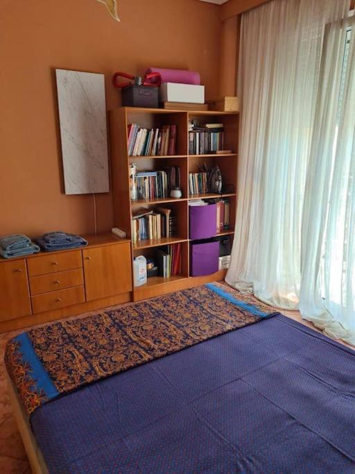 Όμορφο, Άνετο Ζεστά Διακοσμημένο Διαμέρισμα Thermi Bagian luar foto