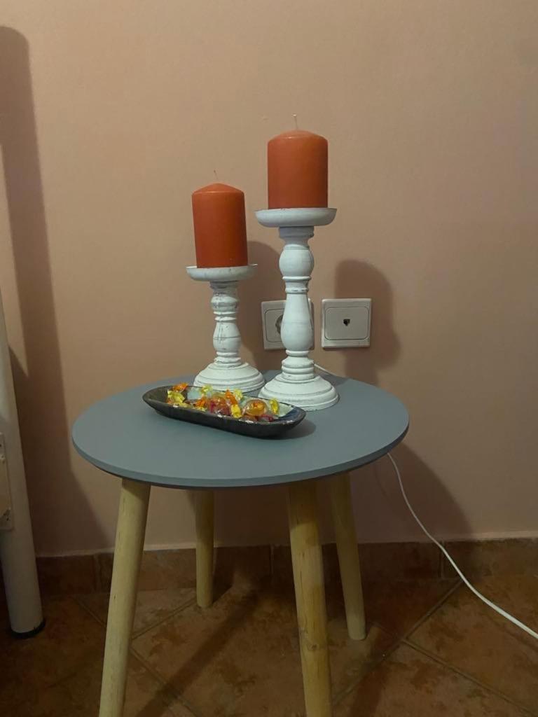 Όμορφο, Άνετο Ζεστά Διακοσμημένο Διαμέρισμα Thermi Bagian luar foto