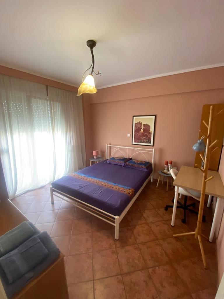 Όμορφο, Άνετο Ζεστά Διακοσμημένο Διαμέρισμα Thermi Bagian luar foto